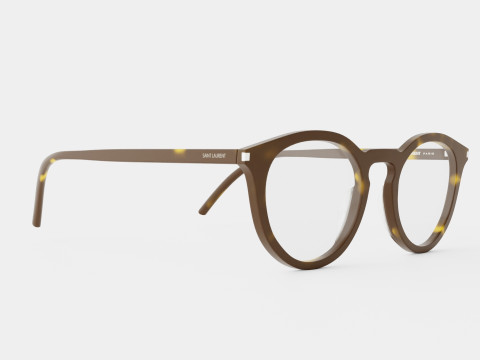 Saint Laurent - SL 347 002 Glasses Model 3D