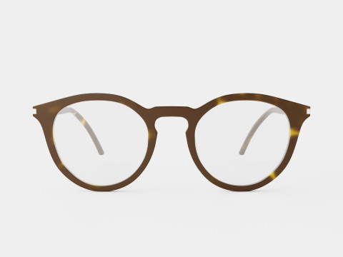 Saint Laurent - SL 347 002 Glasses Modelo 3D