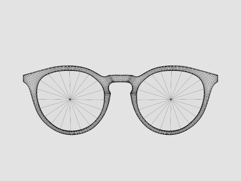 Saint Laurent - SL 347 002 Glasses Modelo 3D