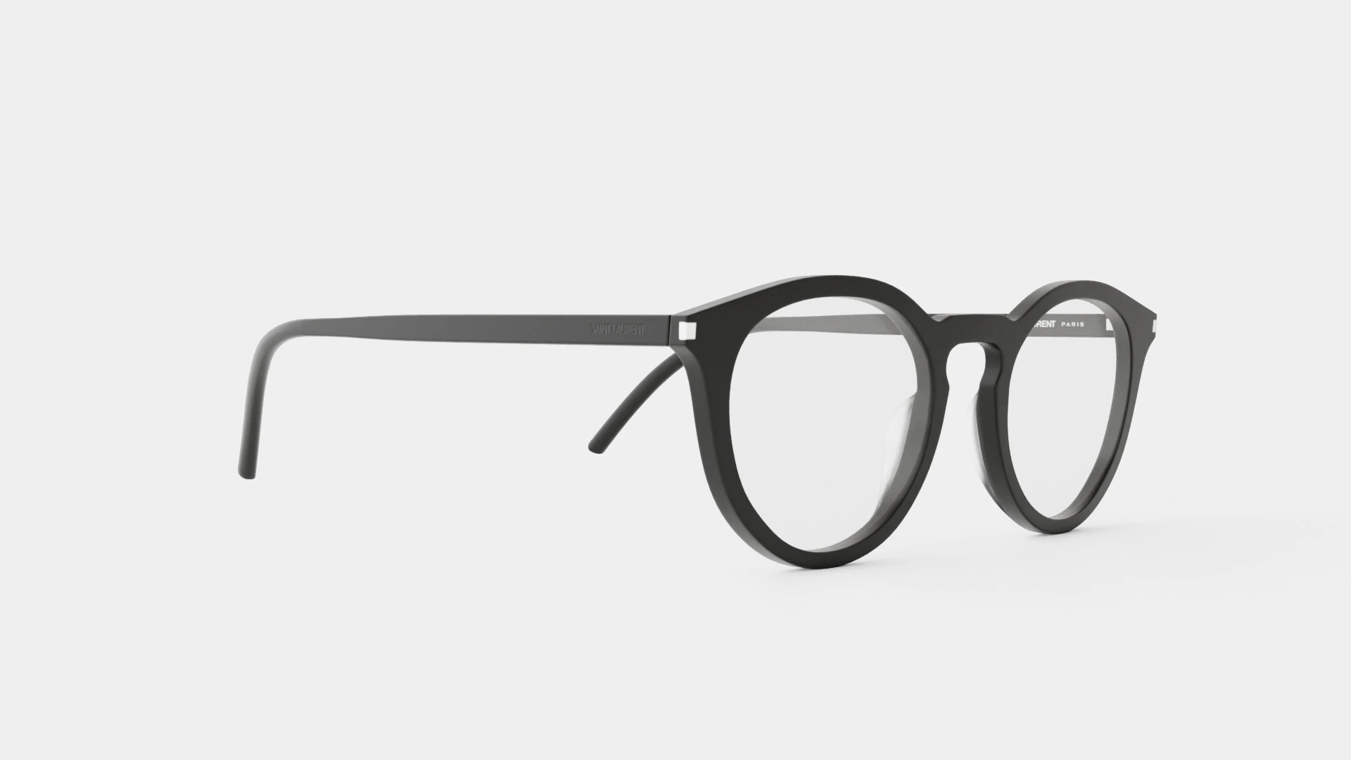 Saint Laurent - SL 347 005 Glasses 3D Model .c4d .max .obj .3ds .fbx .stl .blend 