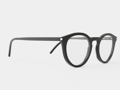 Saint Laurent - SL 347 005 Glasses Model 3D