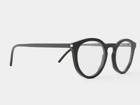 Saint Laurent - SL 347 005 Brille 3D Modell
