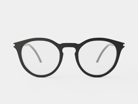 Saint Laurent - SL 347 005 Glasses 3D Model