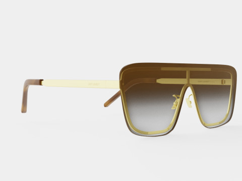 Saint Laurent - SL 364 MASK 006 Sunglasses 3D Model