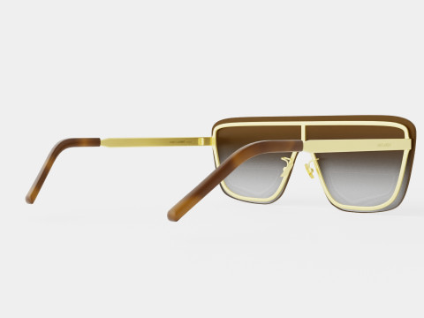 Saint Laurent - SL 364 MASK 006 Sunglasses 3D-Modell