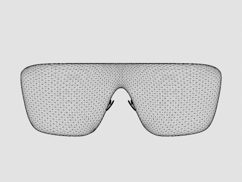 Saint Laurent - SL 364 MASK 006 Sunglasses 3D-Modell