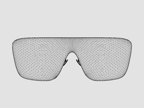 Saint Laurent - SL 364 MASK 006 Sunglasses 3D Model