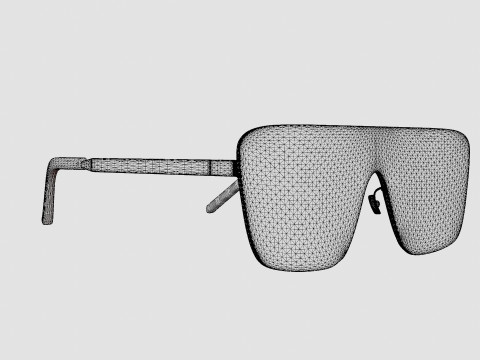 Saint Laurent - SL 364 MASK 006 Sunglasses 3D-Modell