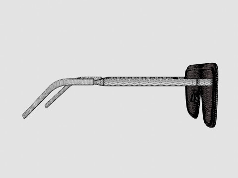 Saint Laurent - SL 364 MASK 006 Sunglasses 3D-Modell