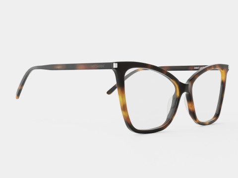 Saint Laurent - SL 386 006 Glasses Model 3D