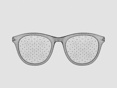 Saint Laurent - SL 403 002 Glasses 3D मॉडल