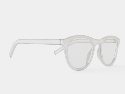 Saint Laurent - SL 403 004 Glasses 3D Model
