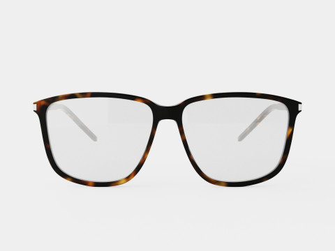 Saint Laurent - SL 404 002 Glasses 3D Model