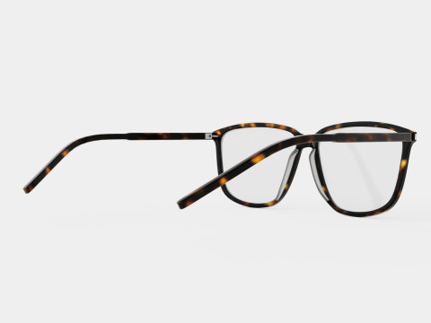 Saint Laurent - SL 404 002 Glasses 3D Model