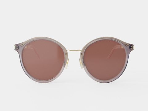 Saint Laurent - SL 57 005 Sunglasses Model 3D