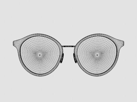 Saint Laurent - SL 57 005 Sunglasses Model 3D