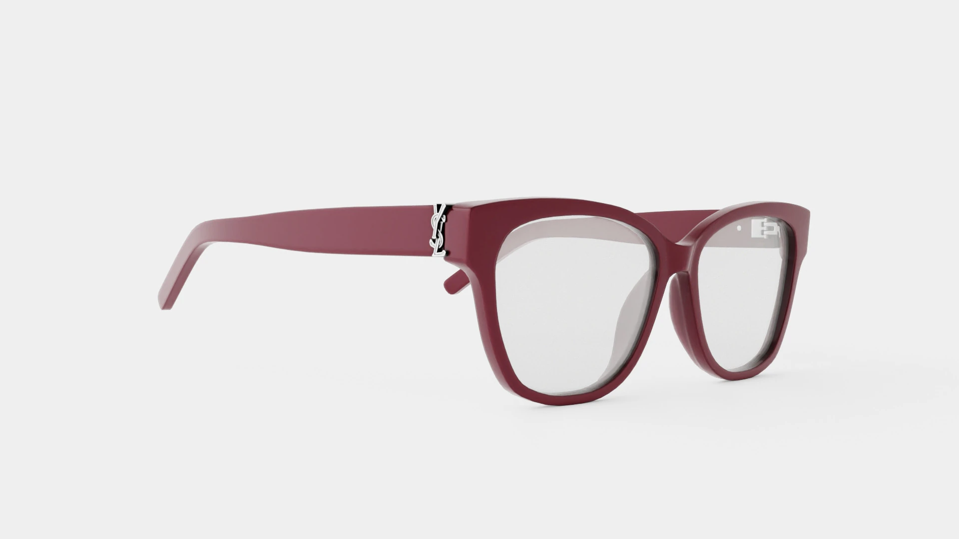 Saint Laurent - SL M33 006 Glasses 3D Model .c4d .max .obj .3ds .fbx .stl .blend 
