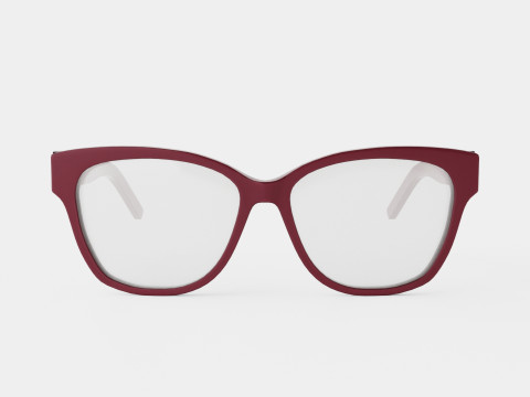 Saint Laurent - SL M33 006 Glasses 3D 模型