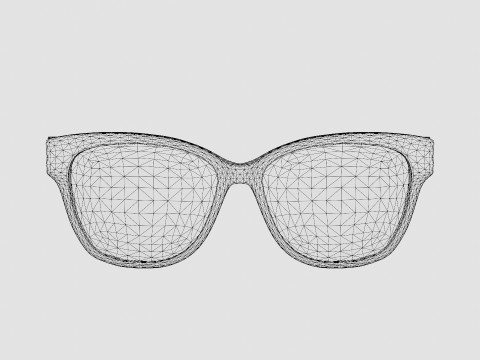 Saint Laurent - SL M33 006 Glasses 3D 模型
