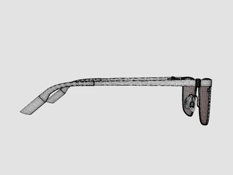 Skaga - 2106 STORRAMS 001 Glasses 3D Model