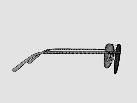 Skaga - 2616 KANELROS 045 Glasses 3D Model