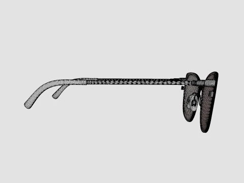 Skaga - 2827 KREATIV 615 Glasses 3D Model