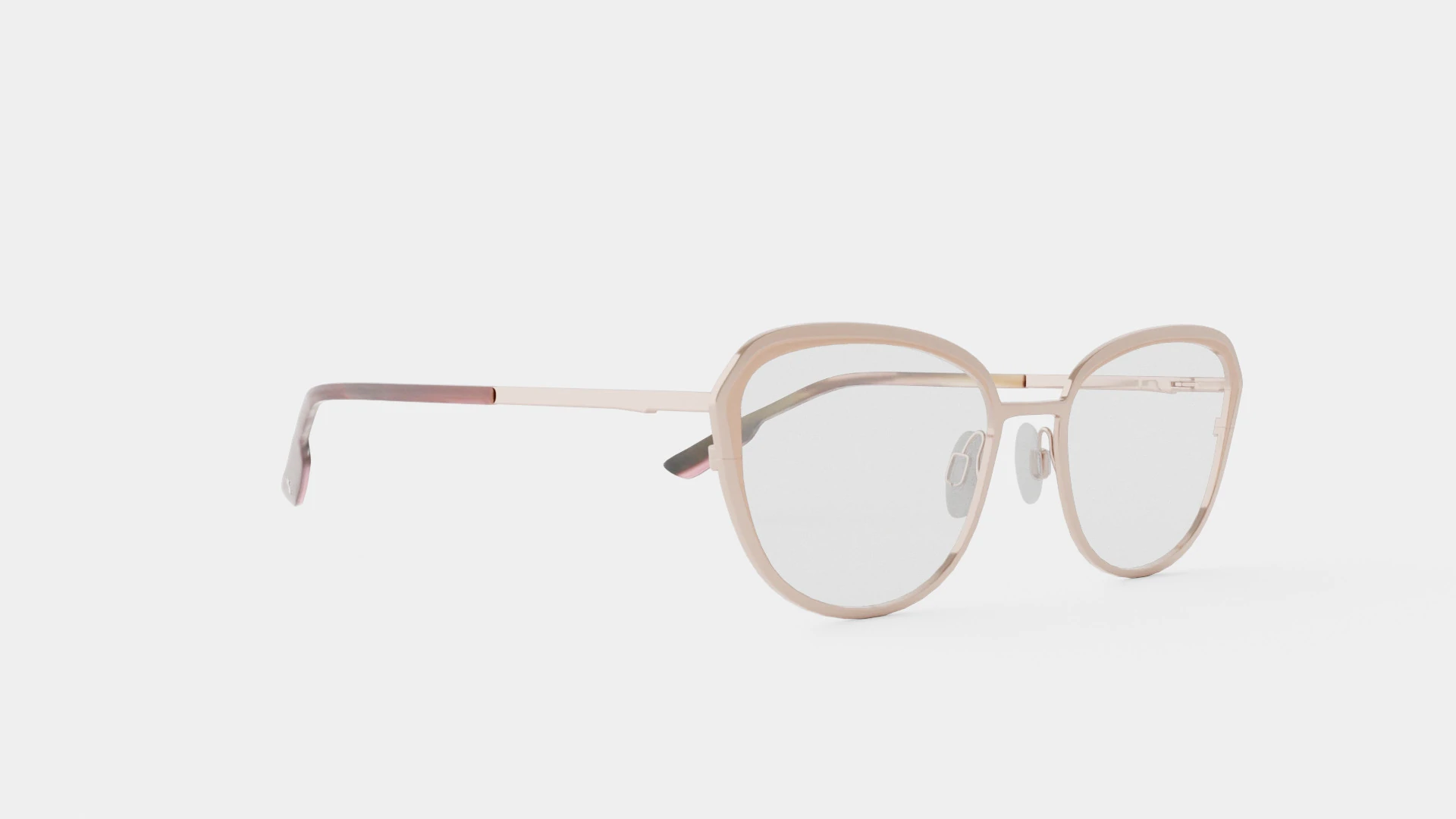 Skaga - 3000 BACKSIPPA 662 Glasses 3D Model .c4d .max .obj .3ds .fbx .stl .blend