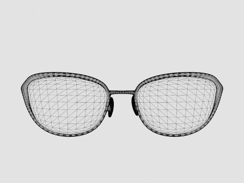 Skaga - 3000 BACKSIPPA 662 Glasses 3D Model