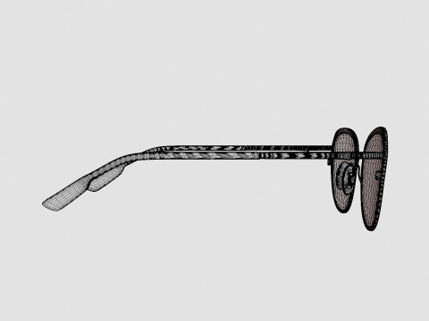 Skaga - 3000 BACKSIPPA 662 Glasses 3D Model