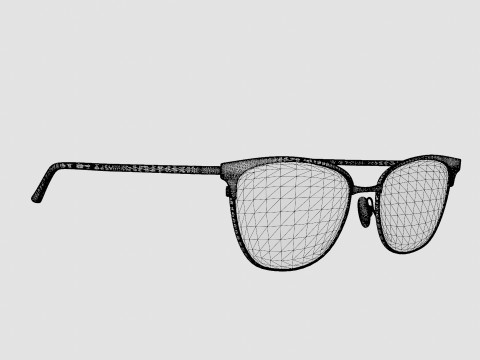 Skaga - SK2842 LAGOM 424 Glasses Model 3D