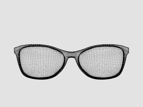 Swarovski - SK5121 052 Glasses 3D Model