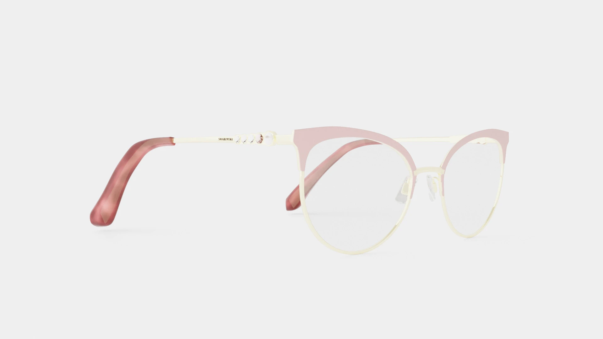 Swarovski - SK5275 028 Glasses 3D Model .c4d .max .obj .3ds .fbx .stl .blend 