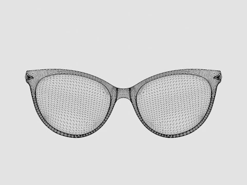 Swarovski - SK5312 052 Glasses 3D Model