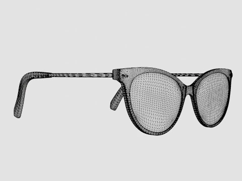 Swarovski - SK5312 052 Glasses 3D Model
