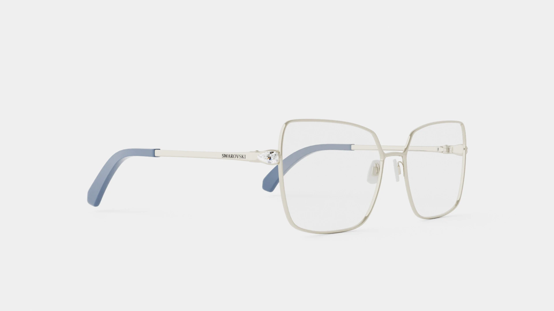 Swarovski - SK5352 016 Glasses 3D Model .c4d .max .obj .3ds .fbx .stl .blend 