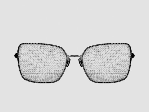 Swarovski - SK5352 016 Glasses 3D Model