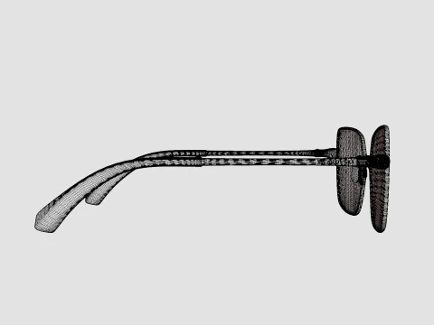Swarovski - SK5352 016 Glasses 3D Model