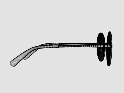 Swarovski - SK5364 016 Glasses 3D Model