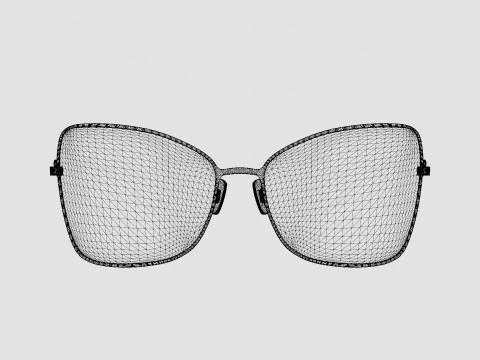 Swarovski - SK5369 016 Glasses 3D Model