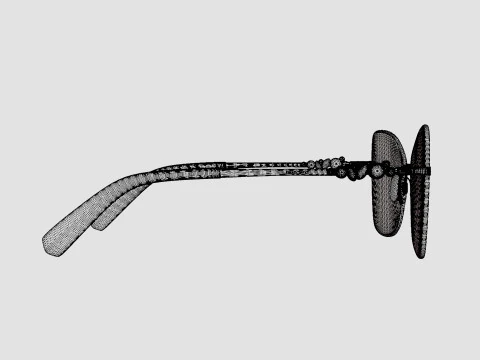 Swarovski - SK5369 016 Glasses 3D Model