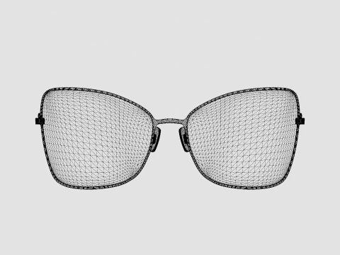 Swarovski - SK5369 030 Glasses 3D Model