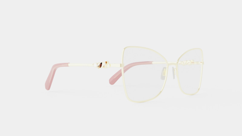 Swarovski - SK5369 033 Glasses 3D Model .c4d .max .obj .3ds .fbx .stl .blend