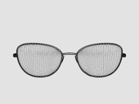 Swarovski - SK5386-H 016 Glasses 3D Model