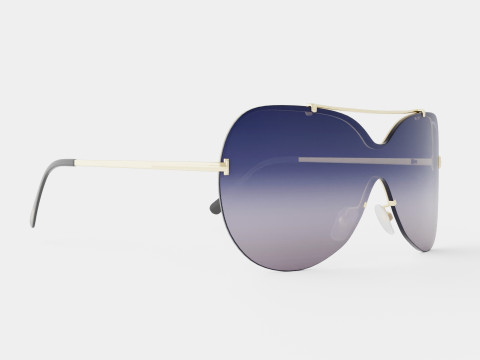 TomFord - FT0519 Sunglasses 3D 모델