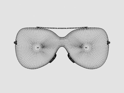 TomFord - FT0519 Sunglasses 3D Model