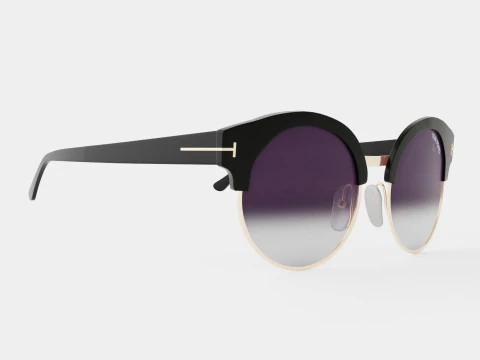 TomFord - FT0608 01B Occhiali da sole Modello 3D