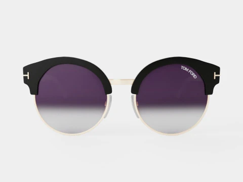 TomFord - FT0608 01B Sunglasses 3D Model