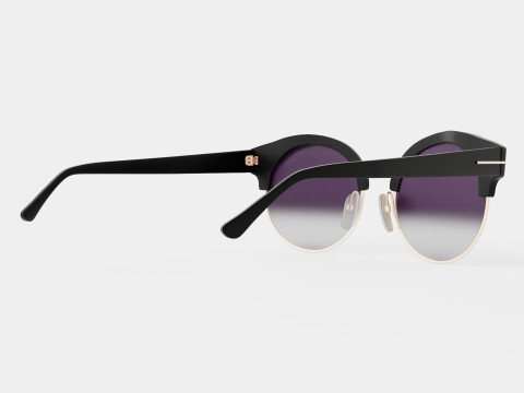 TomFord - FT0608 01B Sunglasses 3D Model