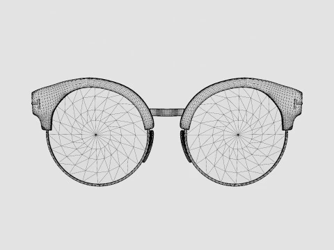 TomFord - FT0608 01B Sunglasses 3D Model
