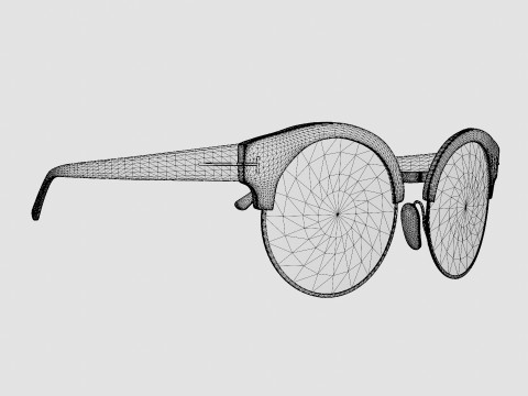 TomFord - FT0608 01B Sunglasses 3D Model